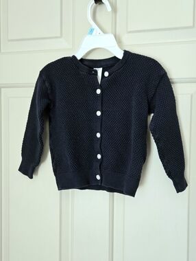 2/$15 H&m Waffle knit Cardigan 18-24 M